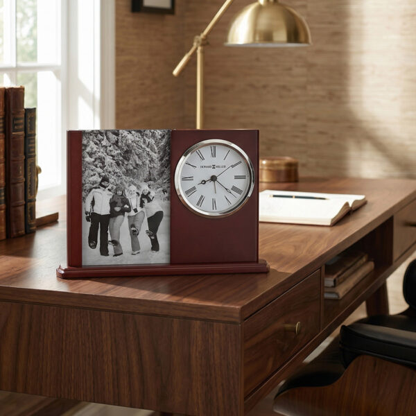 Portrait Caddy II Tabletop Clock