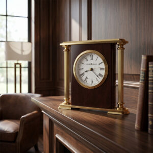 Rosewood Encore Bracket Tabletop Clock product image 1